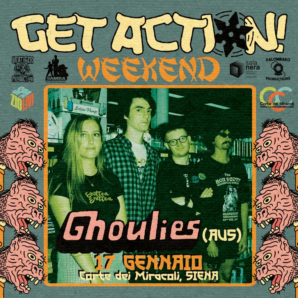 Band Lineup - The Ghoulies At Get Action! Weekend 2025