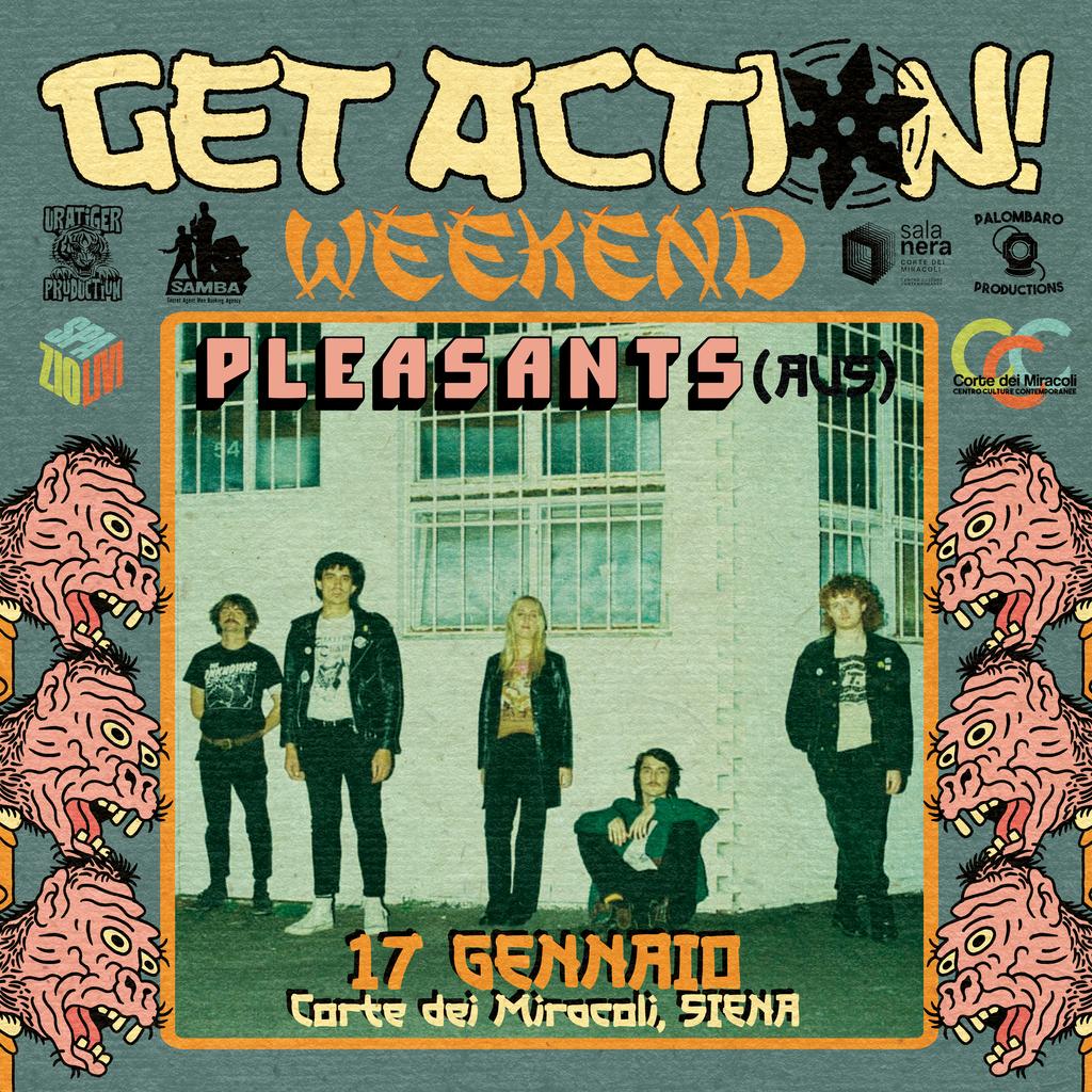 Band Lineup - Pleasants At Get Action! Weekend 2025